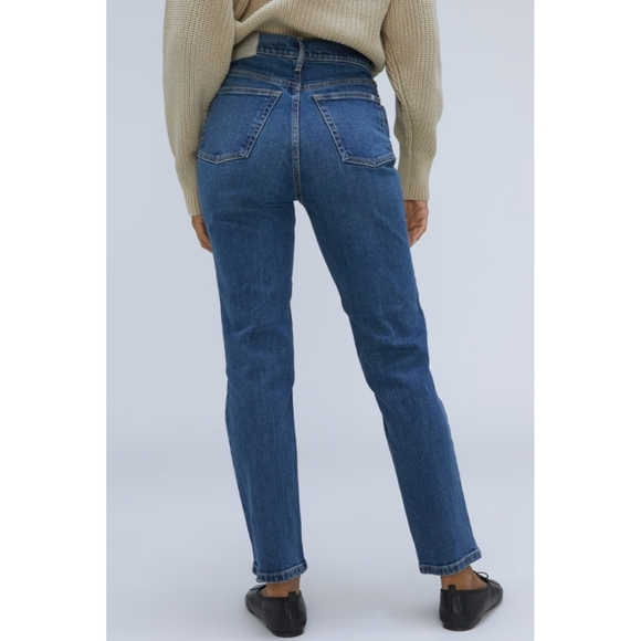 Everlane The Original Cheeky® Jean womens size 31 medium wash - Picture 3 of 11